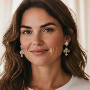 41 Brighton cross earrings